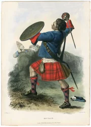 Macbain, fra The Clans of the Scottish Highlands, pub.1845